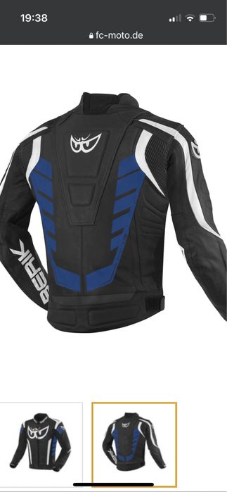 Berik Zakura casaca de couro  cabedal ( Casaco, jaqueta, Moto )