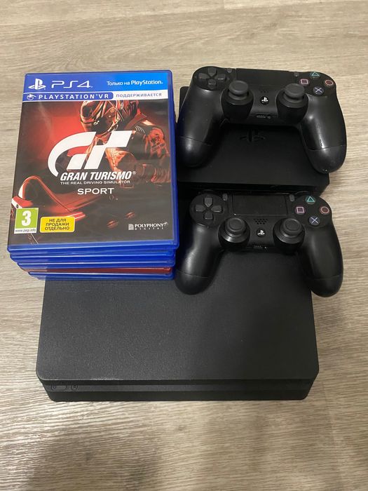 PS4 Pro 1TB + 5 ігр