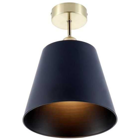 Lampa sufitowa NOWA - CZERŃ, ZŁOTO