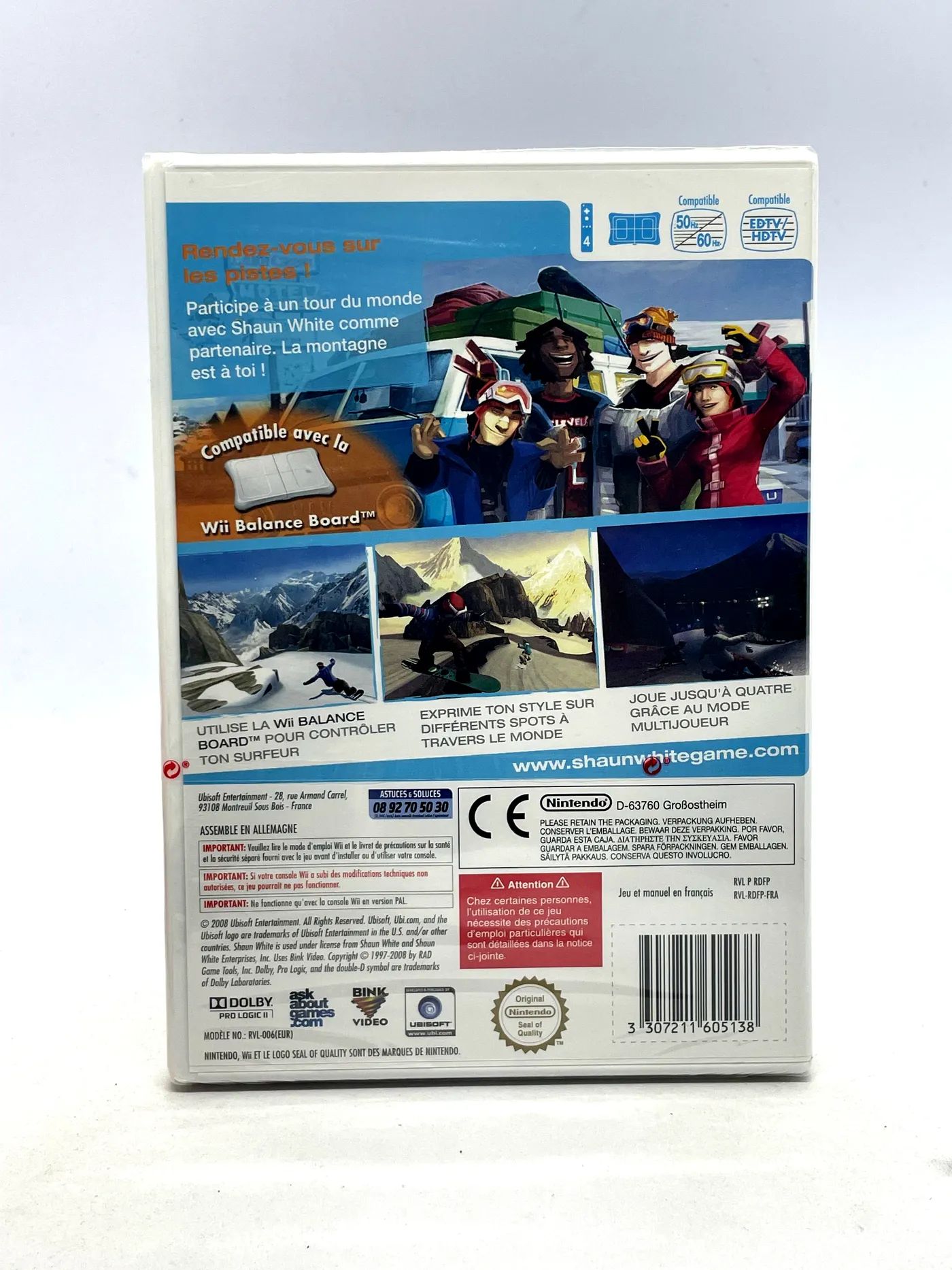 Shaun White Snowboarding Road Trip Nintendo Wii (Nowa w folii)