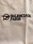 Balenciaga t-shirt męski rozmiar XXL nowy biały wyprzedaż okazja cenow