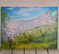 Картина "Яблуні квітнуть"