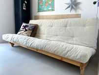 Karup Design - Sofa Fresh - 3 osobowa - rozkładana z lnianym pokryciem