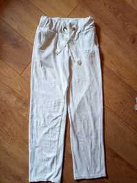 Белые велюровые штаны