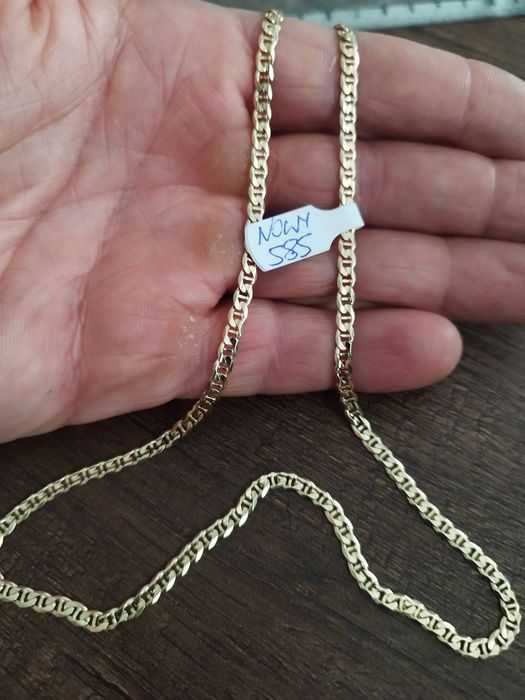 Nowy piękny złoty łańcuch Gucci 585 14k 11.54gr 55cm unikat!?