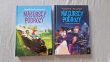 2 książki Mazurscy w podróży