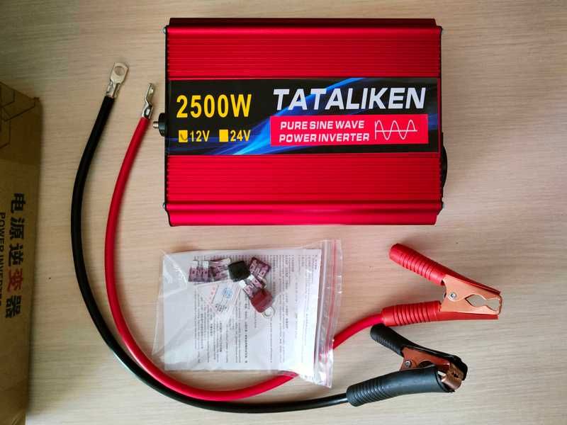 Інвертор 12 220 Tataliken 2500W Чистий синус. У наявності.