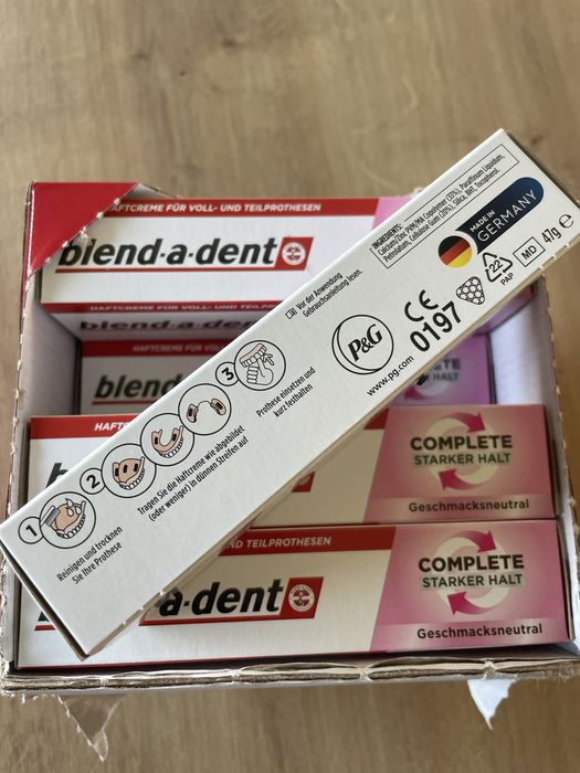 Blend a dent pasta klej mocujący do protez zębowych szczęki protezy