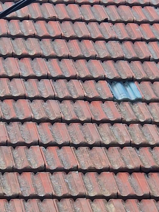 Dachówka z demontażu, poniemiecka