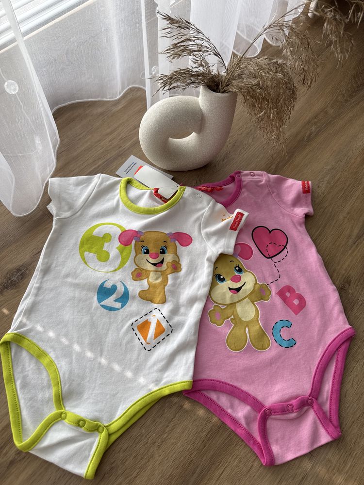 Body niemowlece fisher price zestaw