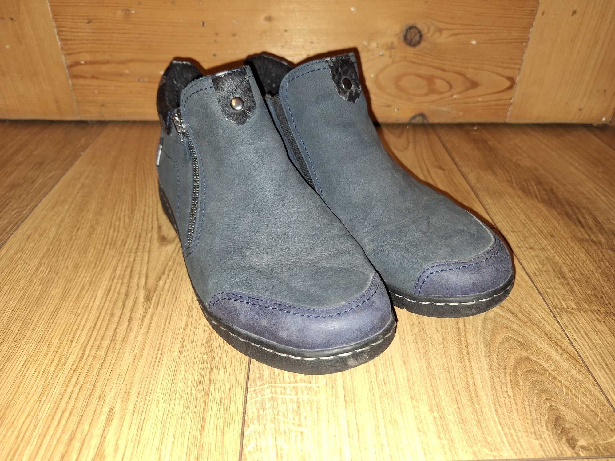 Skórzane buty roz 39
