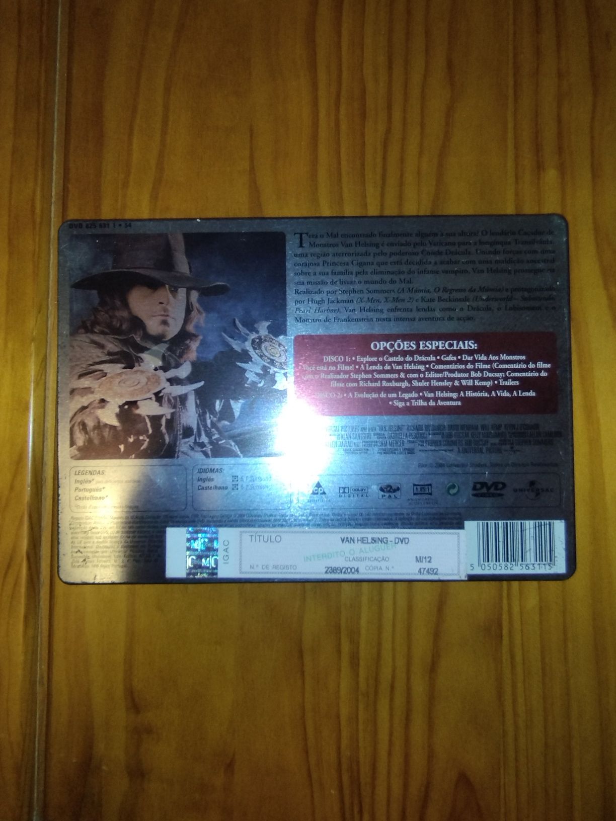 Edição especial DVD Van helsing
