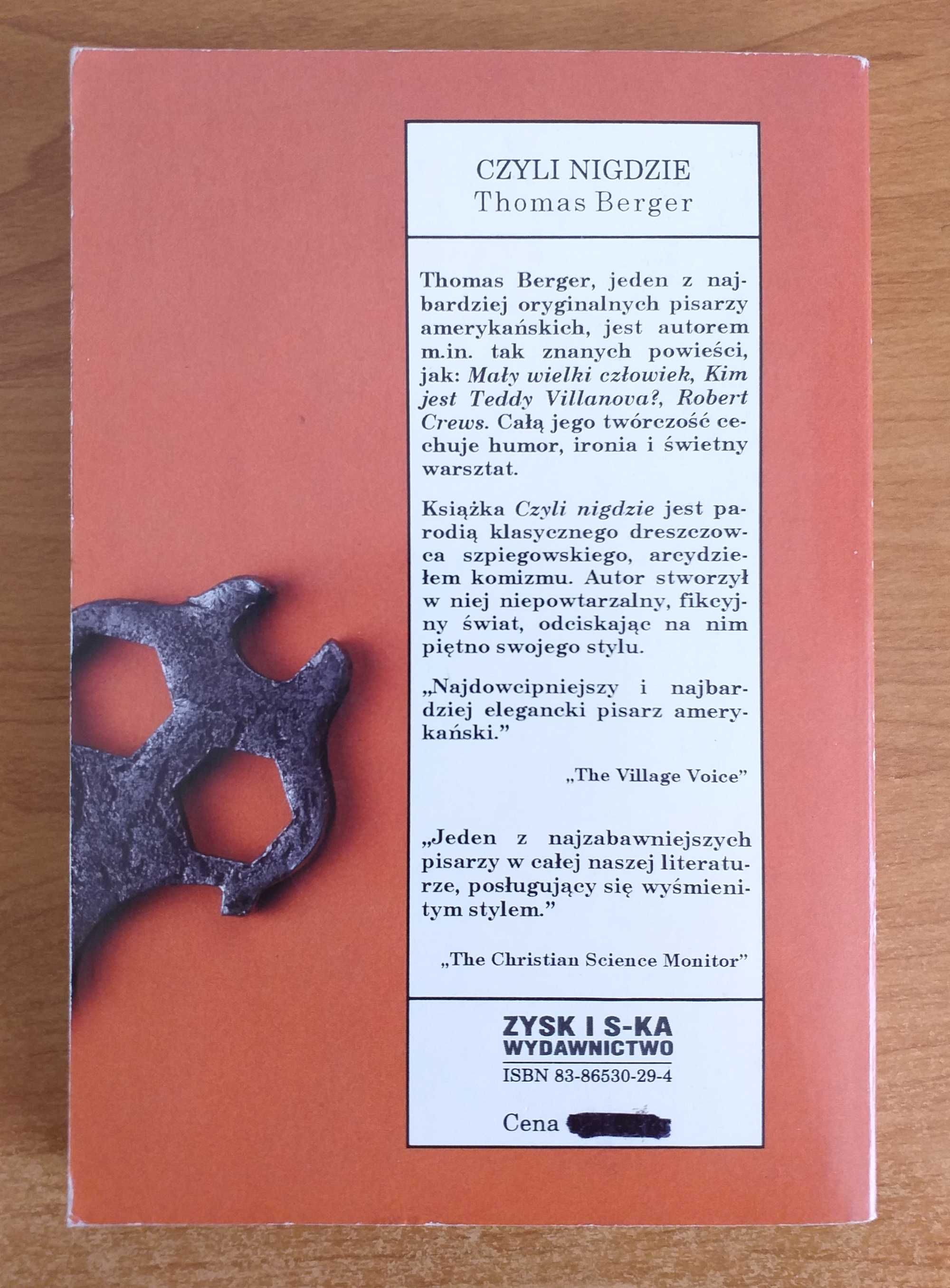 Thomas Berger – Czyli nigdzie