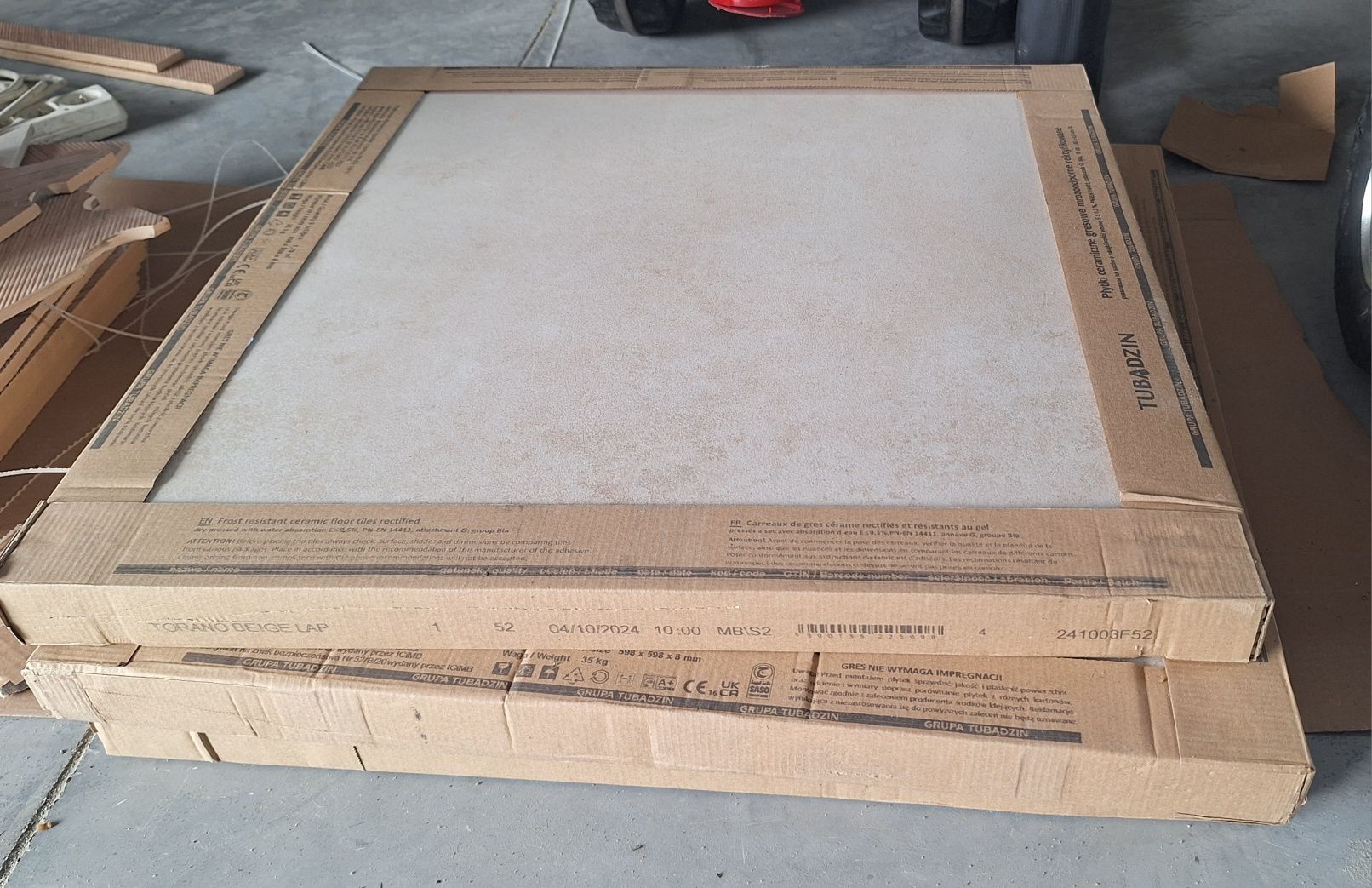 Płytki Tubądzin Torano Beige Lapatto 59,8 x 59,8
