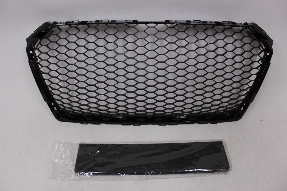 GRILL Atrapa chłodnicy AUDI A4 B9 15-19 RS-LOOK Plaster S-line NOWY