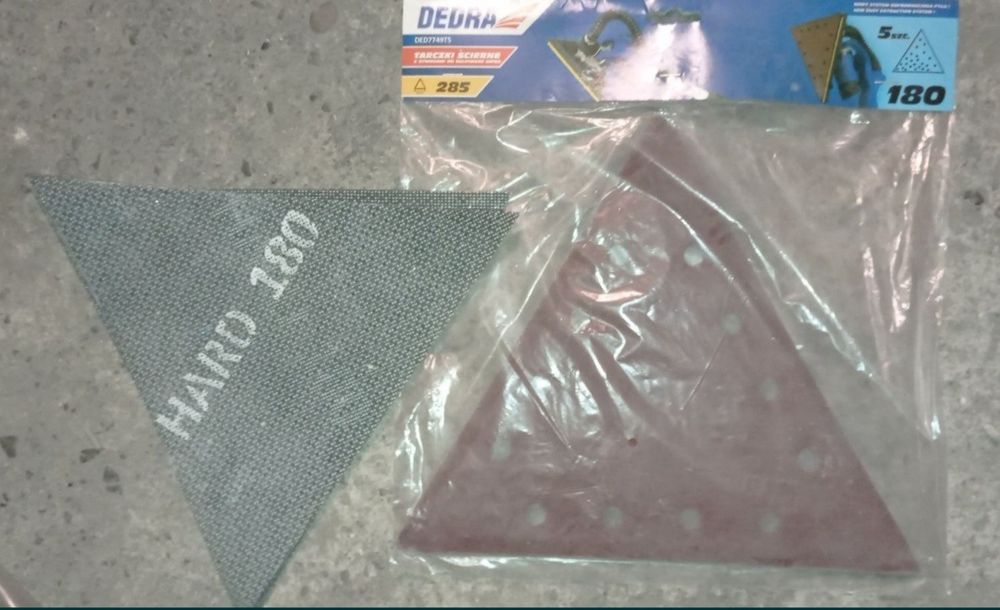 NOWE! Siatka ścierna, papier ścierny, krążek do żyrafy, szlifowania