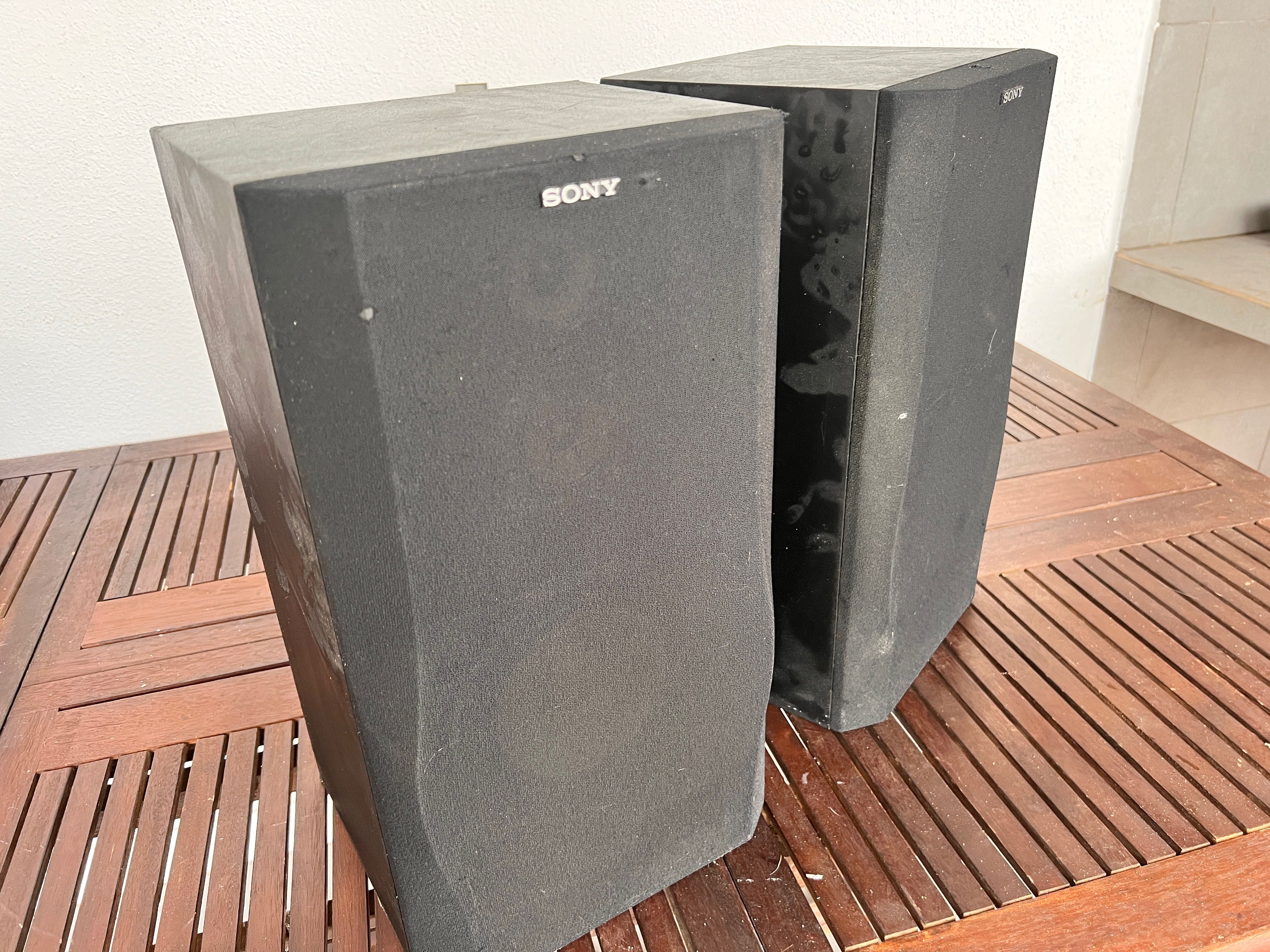 Colunas 100w hi-fi Sony