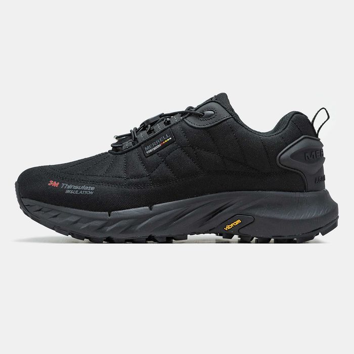 Кросівки зимові Merrell Continium 3M Gore-Tex Black premium