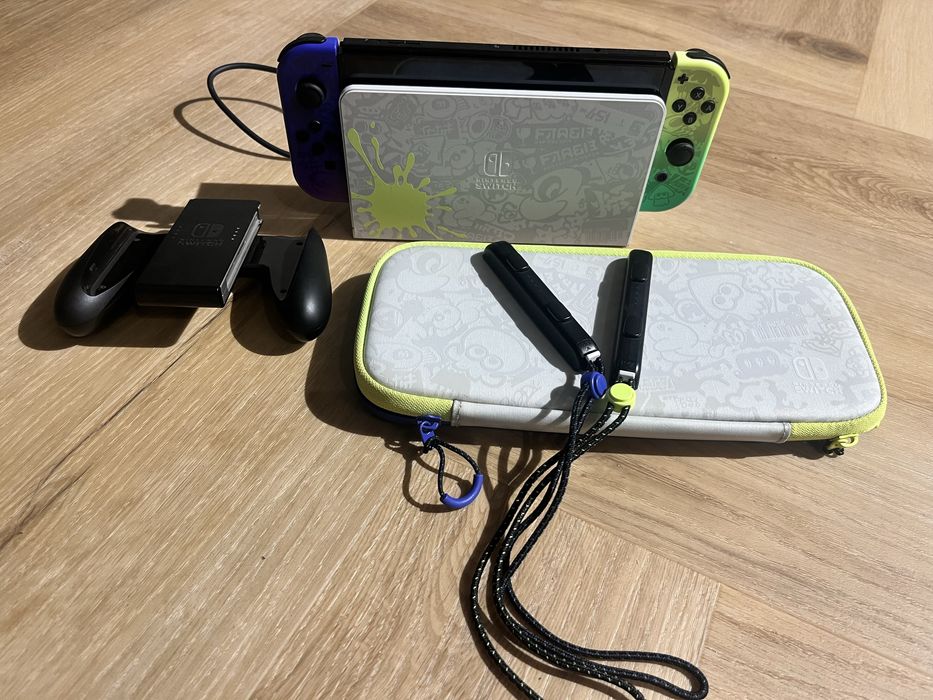 Nintendo Switch OLED wersja Splatoon