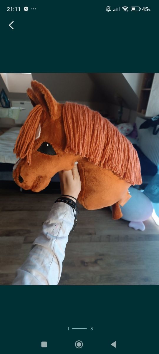Hobby horse konik na patyku