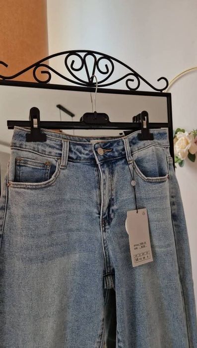Dżinsy spodnie mom fit jesien Varlesca chicaca 36 S 38 M 40 L