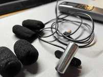 microfone de lapela Sony