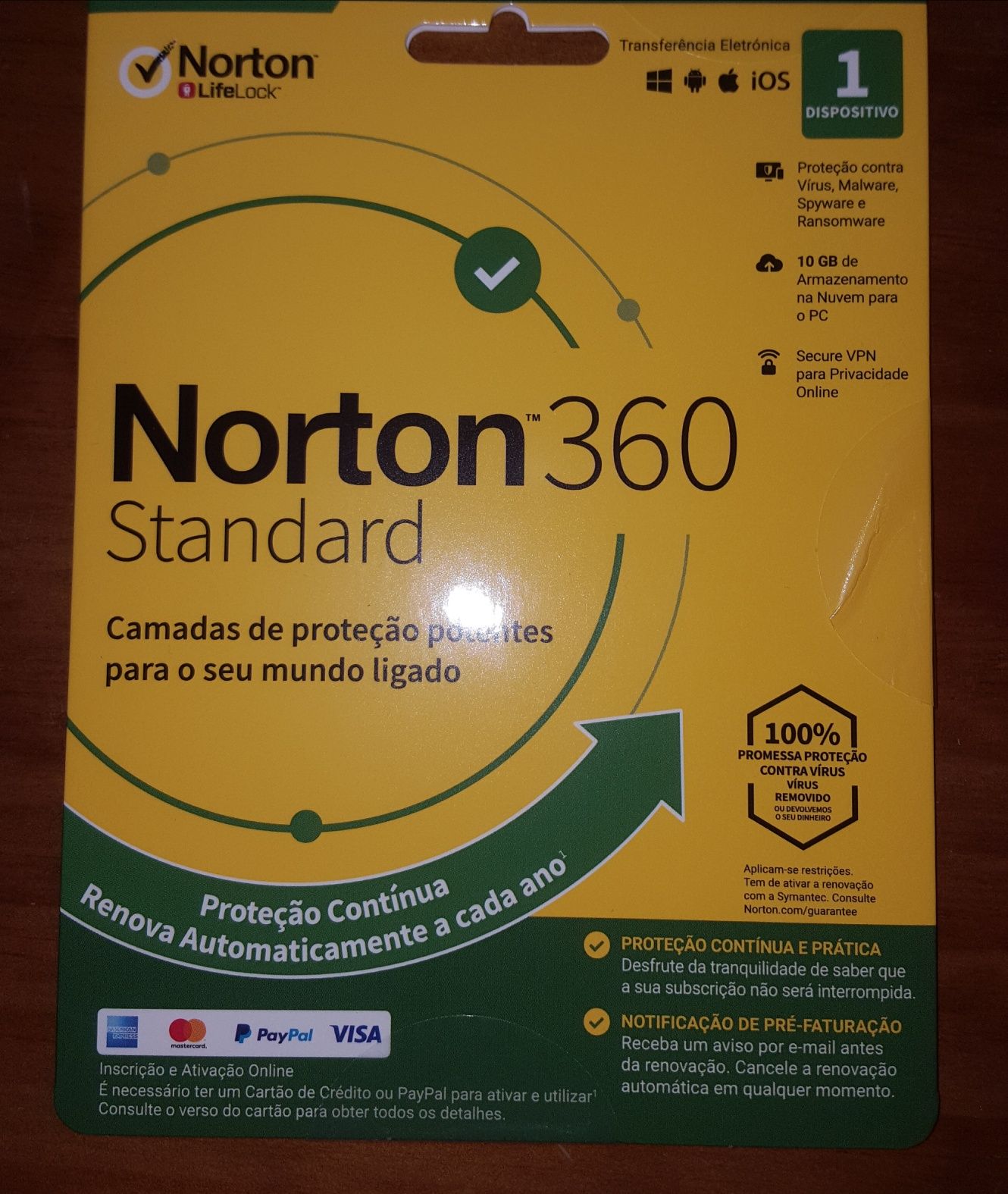 Anti Virus Norton 360 Standard