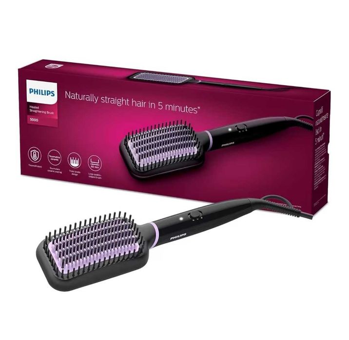 Escova secadora Philips na caixa