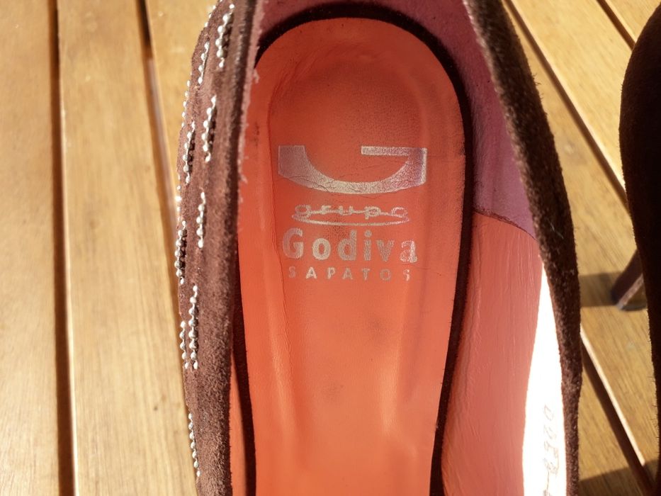 Sapatos castanhos Godiva - 38