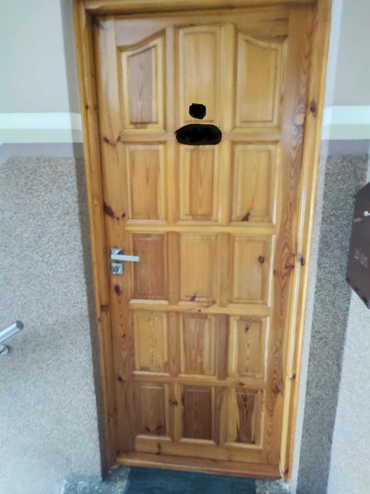 Skrzydło drzwiowe drewniane