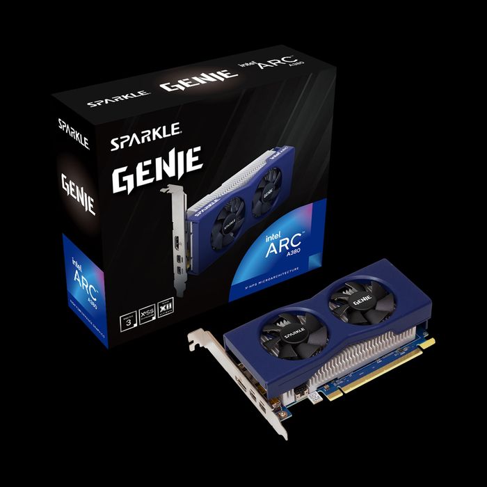 SPARKLE Intel® Arc™ A380 GENIE, 6GB GDDR6, SA380G-6G