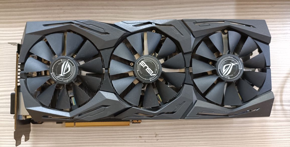 Відеокарта Asus Rog Strix RX580 O8G Gaming 8GB