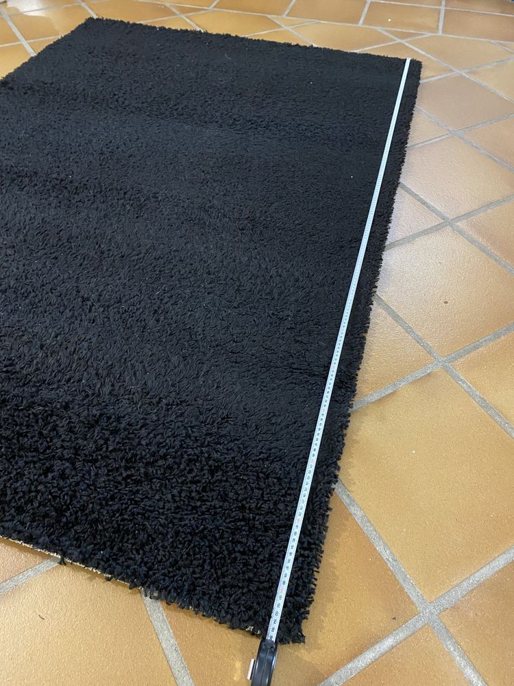 Tapete Ikea Hampen 133x195 cm Preto