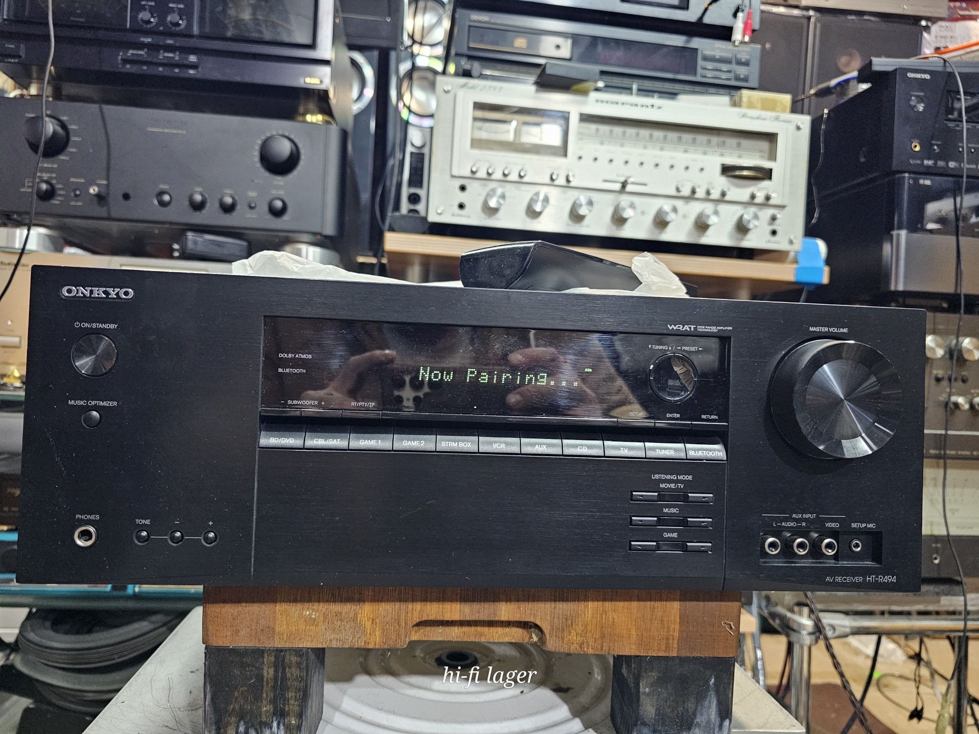 Onkyo TX-SR494 ресивер Bluetooth USB HDMI ACR 4k UltraHD Dolby Atmos