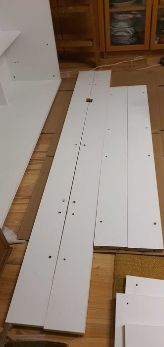 Łóżko w szafie - Półkotapczan pionowy HOME 140 cm