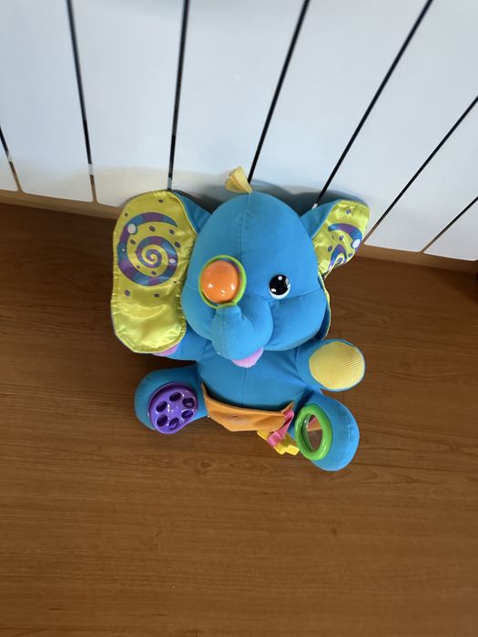 Peluche didatico azul