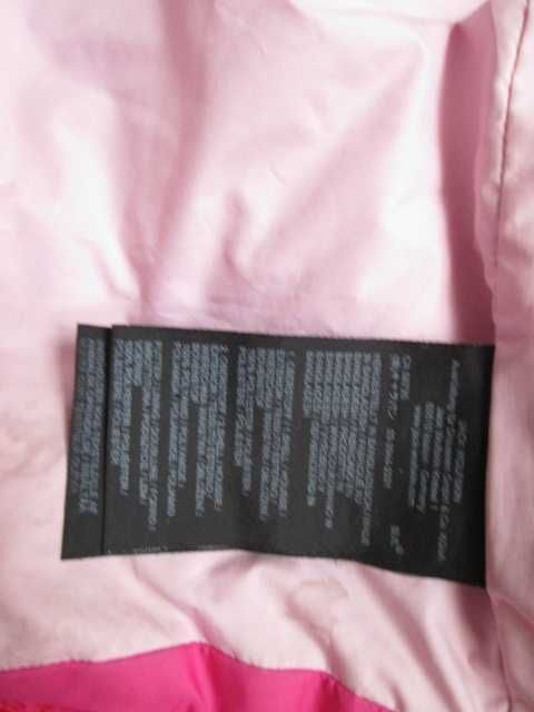 Jack Wolfskin kurtka puchowa  różowa 116 cm