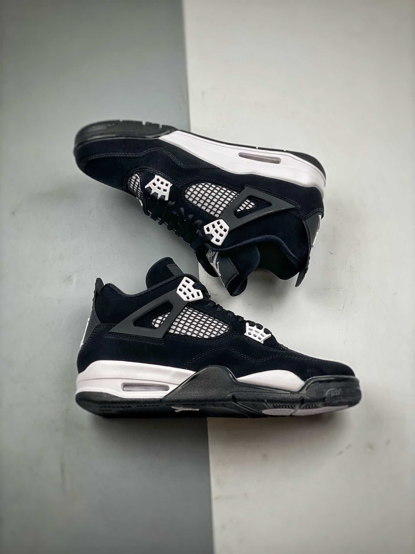 Buty Jordan 4Retro White Thunder Trampki Moda R.44