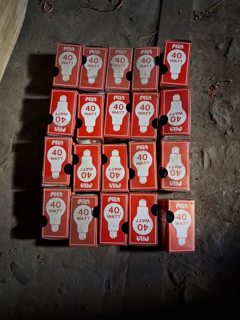 Żarówki żarówka 40 wat 20 sztuk 220 v