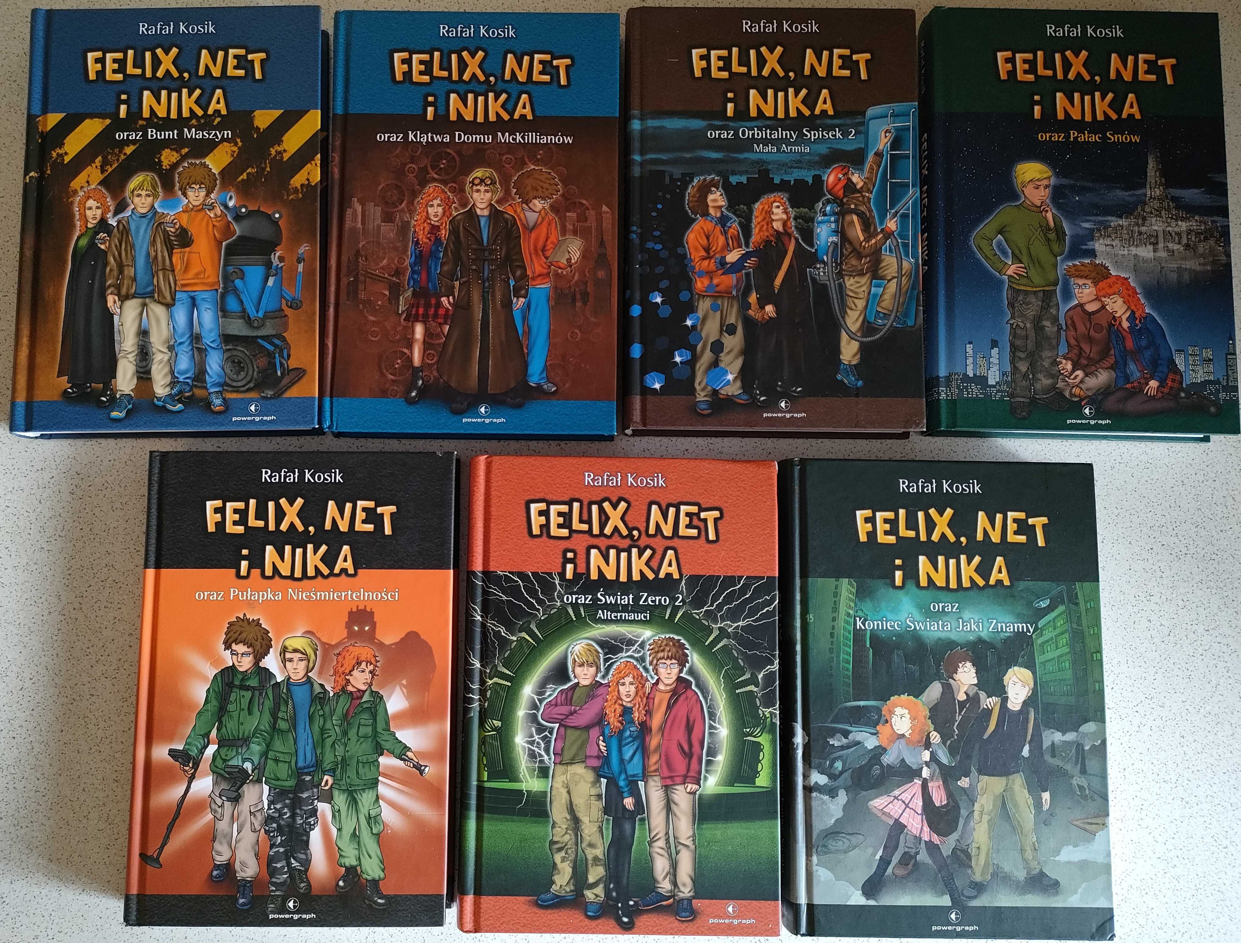 Felix Net i Nika, Kosik Bunt maszyn, Pułapka, Koniec, Klątwa Pałac