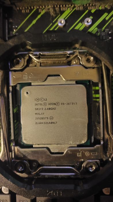 Бюджетный игровой комплект Xeon 2673 v3 ddr4 16gb