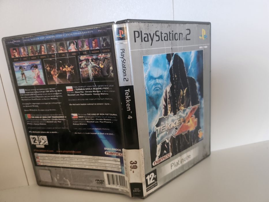 Tekken 4 ps2 stan płyty bardzo dobry