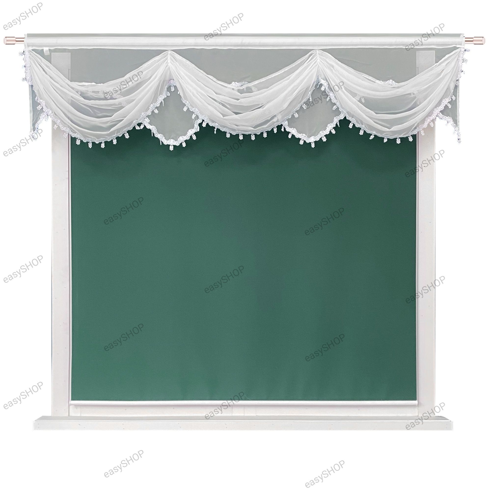 Gotowa firanka krótka 50x175