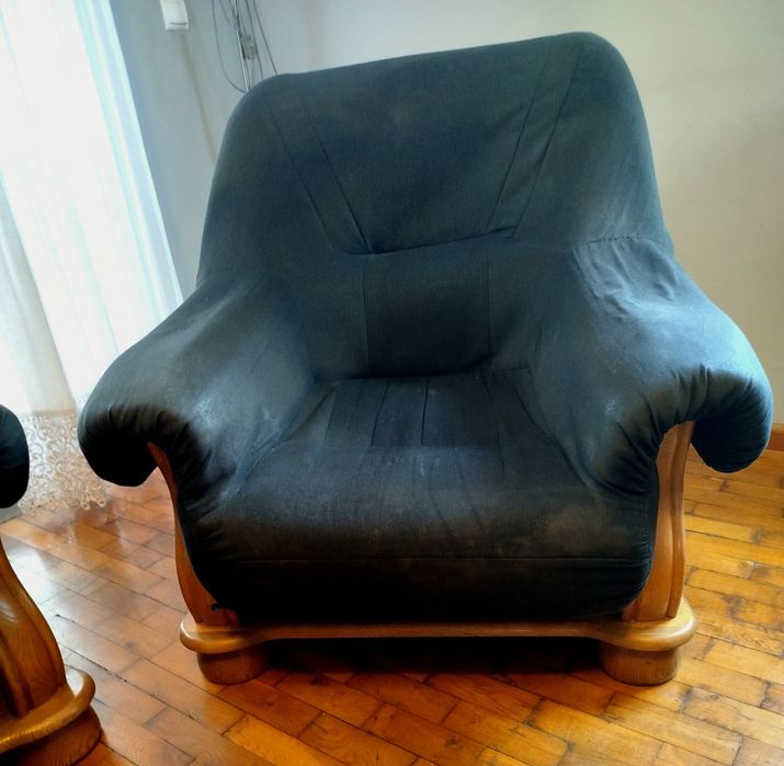 Wypoczynek 321 funkcja spania dębowy stelaż