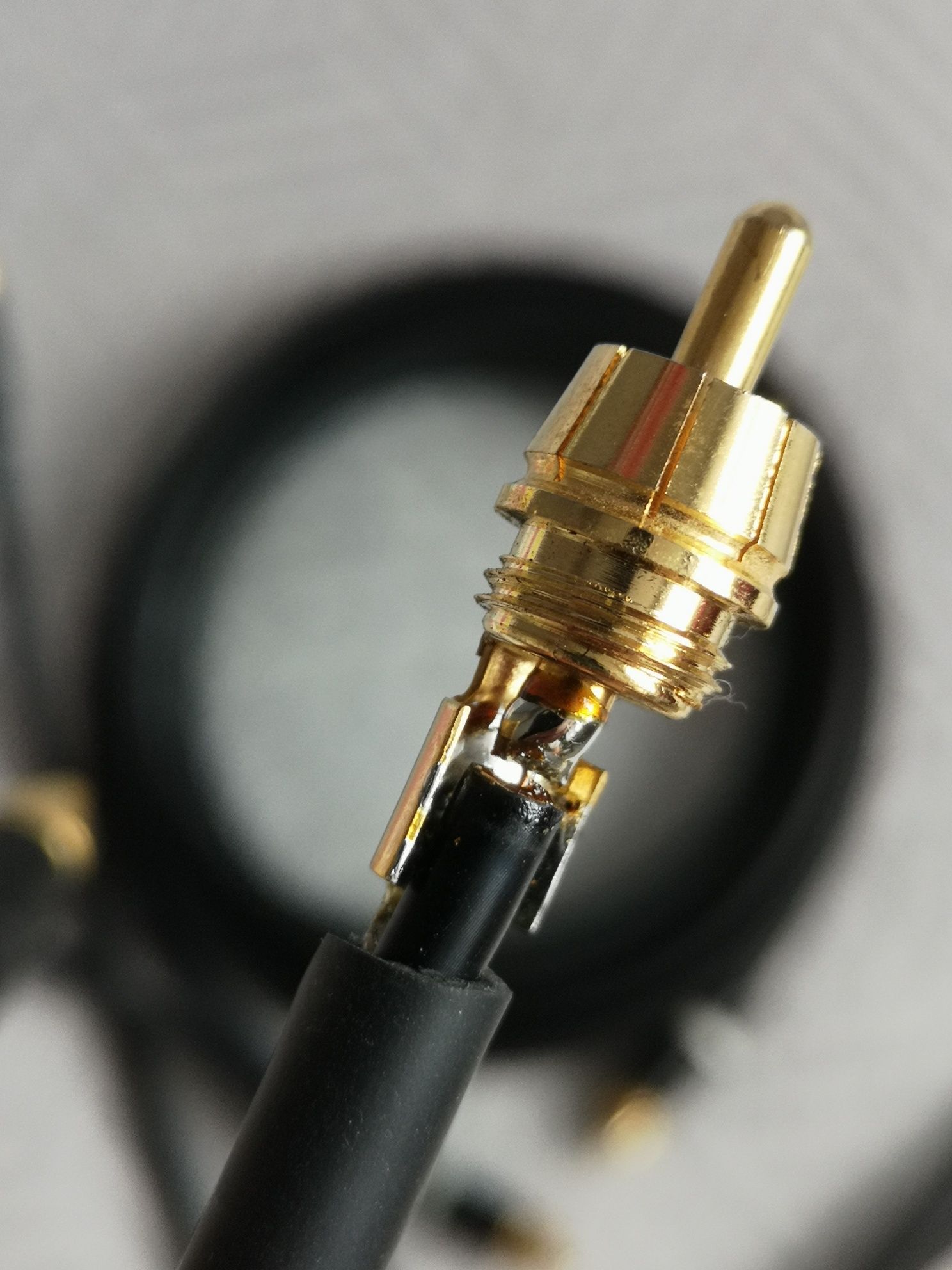 Kable audio Hi-End KLOTZ LaGrange GY107 z wtykami RCA NEUTRIK (zestaw)
