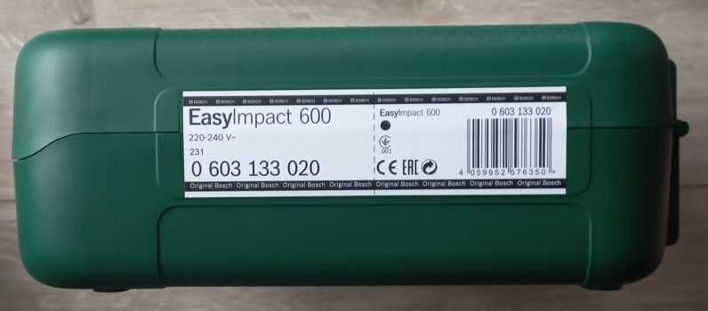 Wiertarka udarowa wkrętarka NOWA Bosch Easy Impact EasyImpact 600 600W