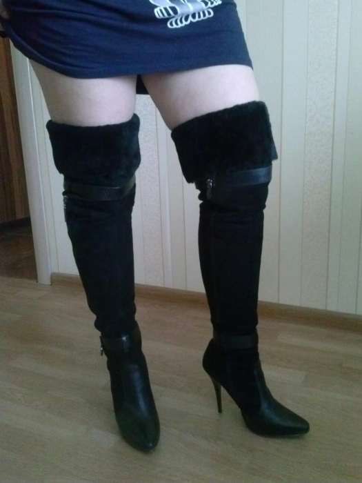 Зимние Сапоги Ботфорты
