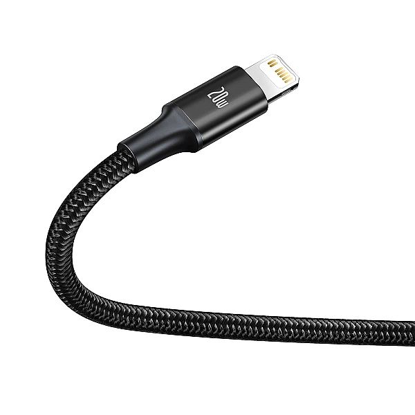 Kabel Baseus Rapid Series 3w1 USB-C - USB-C / Lightning / micro USB 20