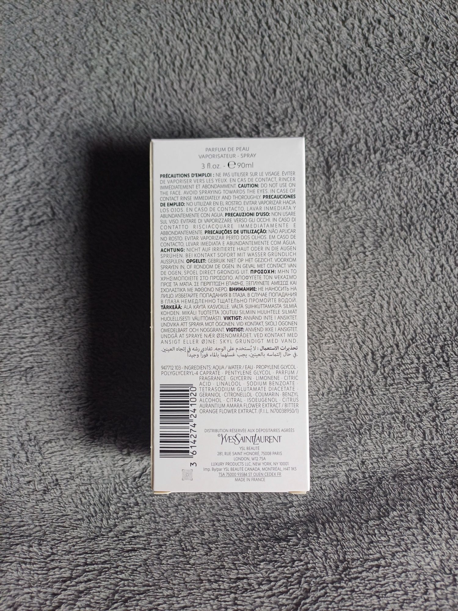 Perfumy Yves Saint Laurent LIBRE l'eau nue