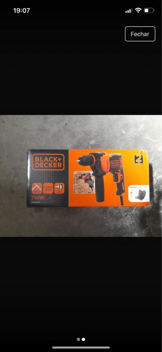 Berbequim Black decker novo